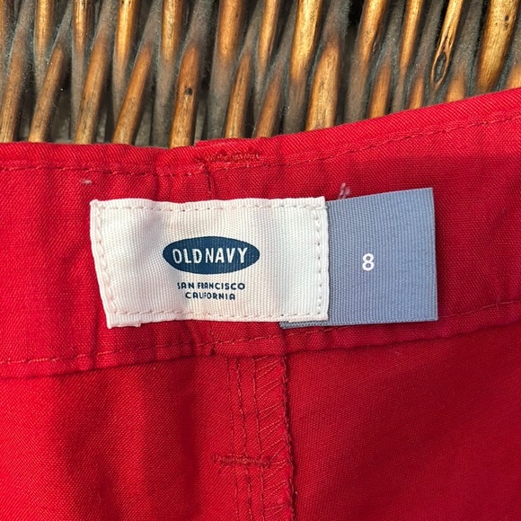 Red Women's Shorts - Picture 2 of 4